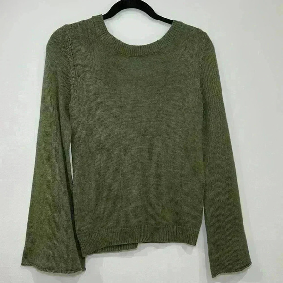 Lumiere Sweaters - Olive green sweater